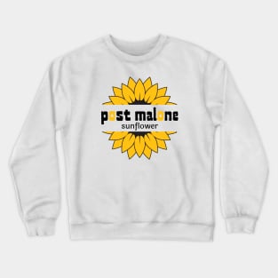 sun flower | Post Malone Crewneck Sweatshirt